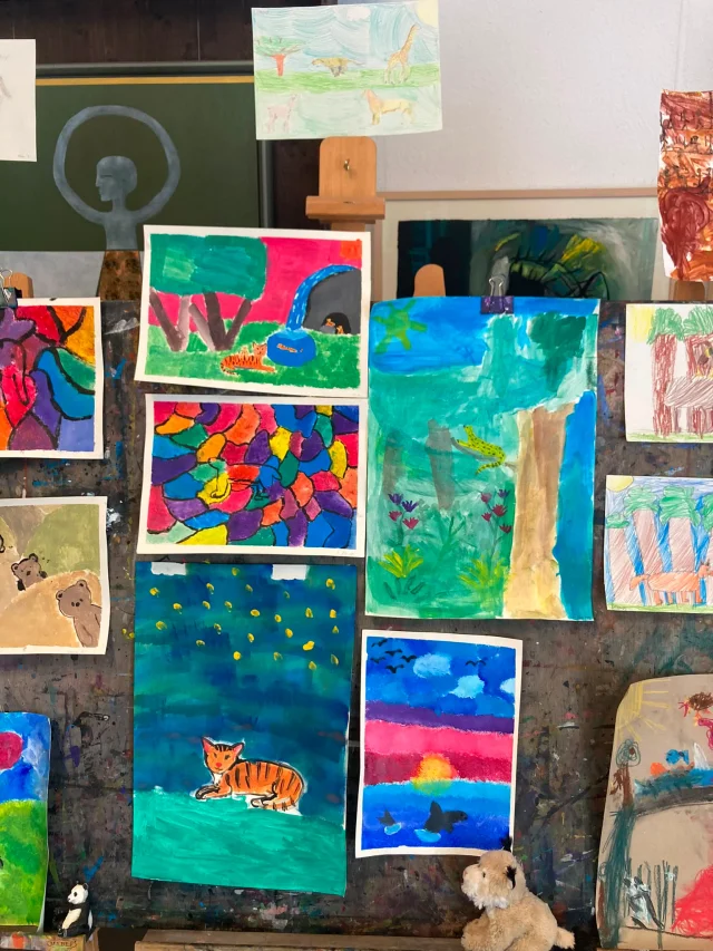 Herbstferienkurs 1-2 - Tiere von der Steinzeit bis in die moderne Kunst